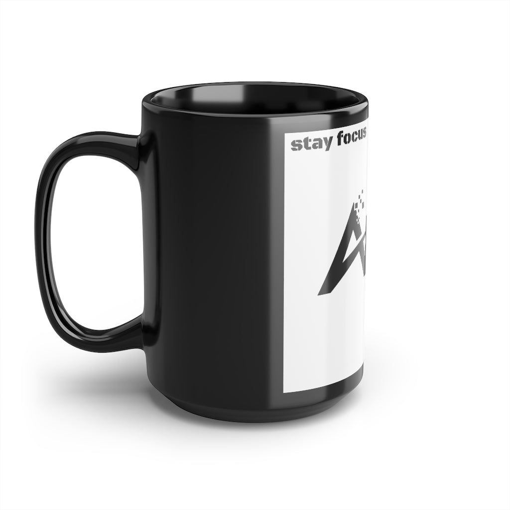 Black Mug, 15oz